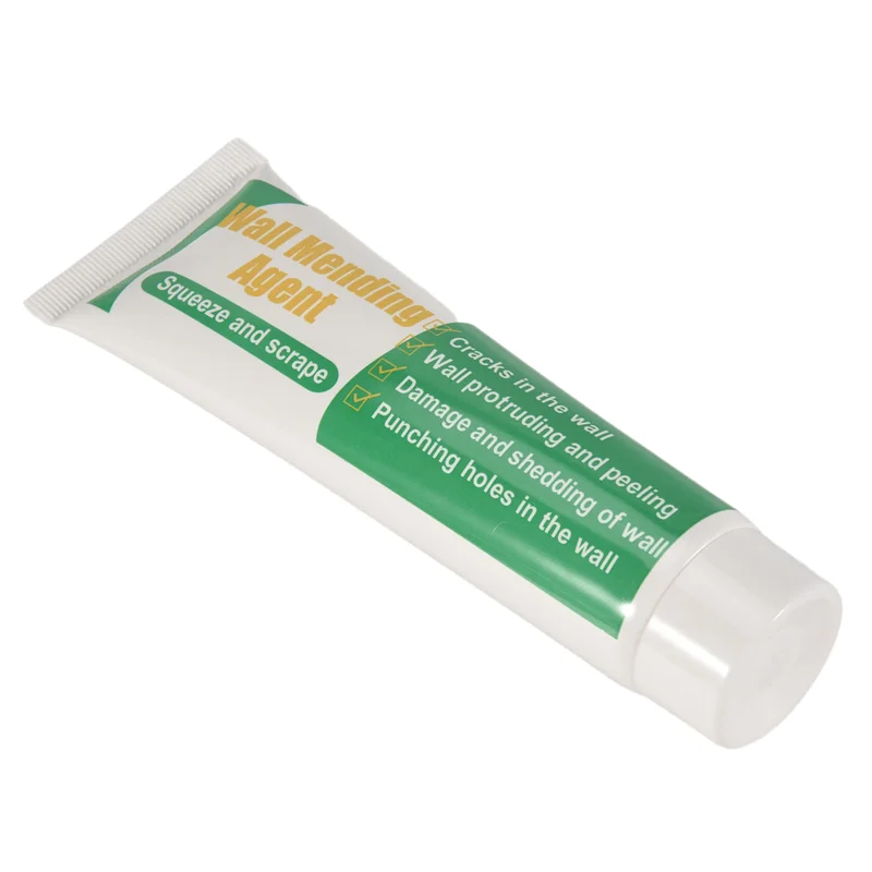 Zestaw naprawczy do płyt gipsowo-kartonowych AY03-2, zestaw do naprawy płyt gipsowo-kartonowych ze skrobakiem do naprawy powierzchni ścian i końcówkami, klejona szpachlówka do naprawy płyt gipsowo-kartonowych