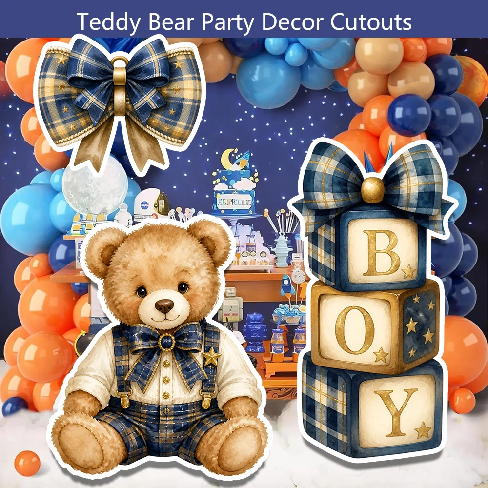 blue-prince-baby-boy-teddy-bear-set-cutouts-backdrop-baby-shower-props-birthday-party-stand-up-props-sign-yard