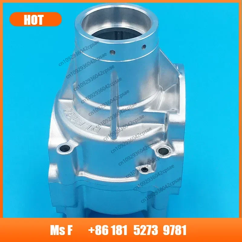 DLE130 Engine Crankcase Assembly, CNC Machined Aluminum Crank Case Housing Replacement Accessory