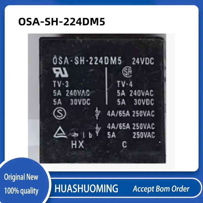 NEW 10PCS/LoT  OSA-SS-224DM5  0SA-SS-224DM5  5A 24VDC  6PIN OSA-SH-224DM5