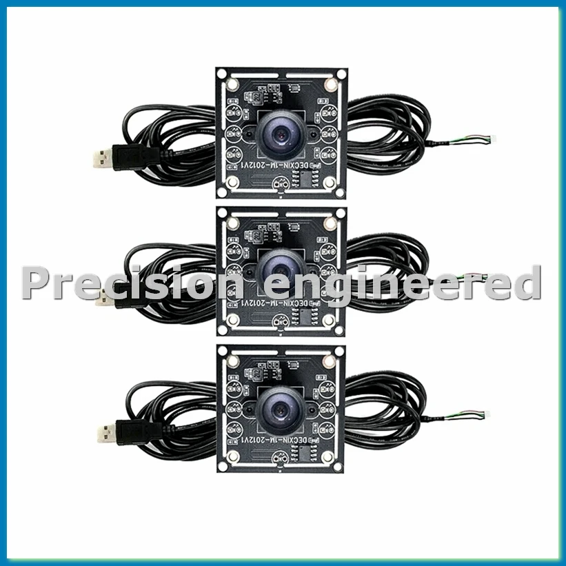 3PCS 100 Degree Camera Module 1MP OV9732 1280x720 USB Free Driver Manual Focus, with 2 Meter Cable for WinXP/7/8/10-A07G
