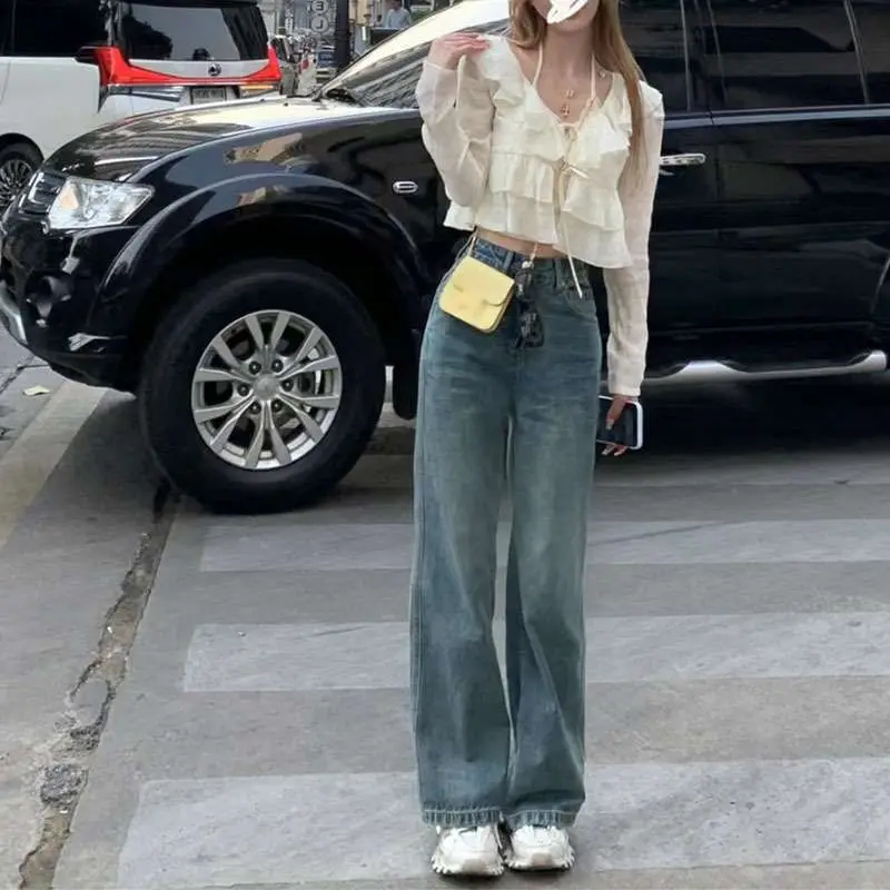 

Ранняя весна, новый комплект футболок Sle Spice Girl Pure Desire Chic для женщин, зимний ансамбль, подходит для среднего возраста...