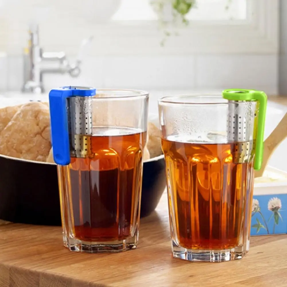 Hanging On Cup Style Tea Infuser Strainer Sieve Stainless Steel Infusers Teaware Tea Bags Leaf Tea Diffuser Herbal Spice Filter