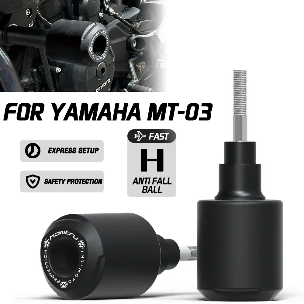 

Для Yamaha MT-03 2016-2021 мотоциклетная рама, защита от столкновений, вилка, слайдер, аксессуары, опорная накладка для столкновений