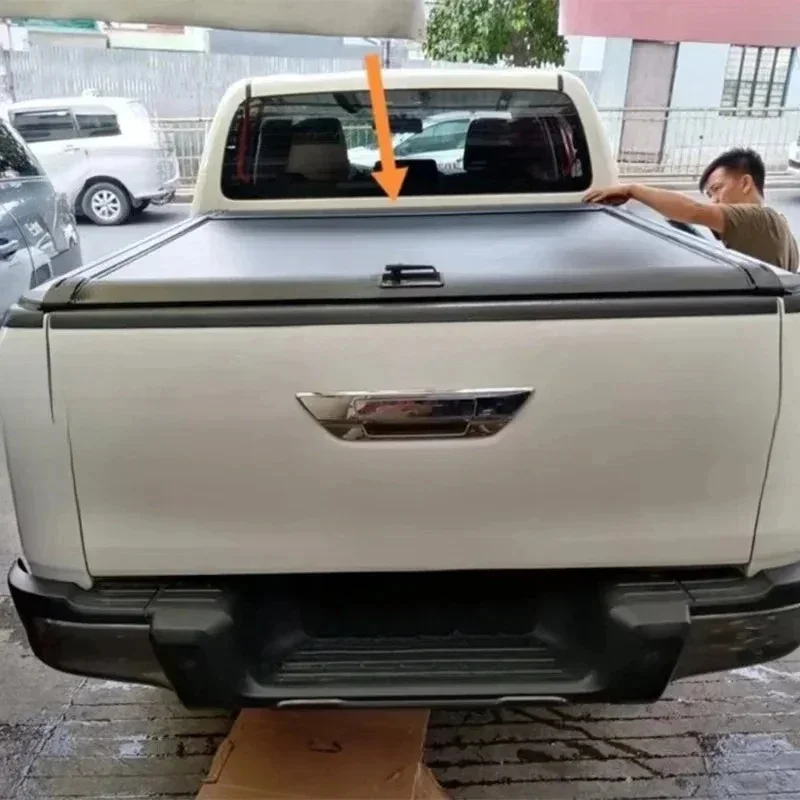 Rugged Aluminum Pickup Trunk Cover Compatible With Various Types Guard