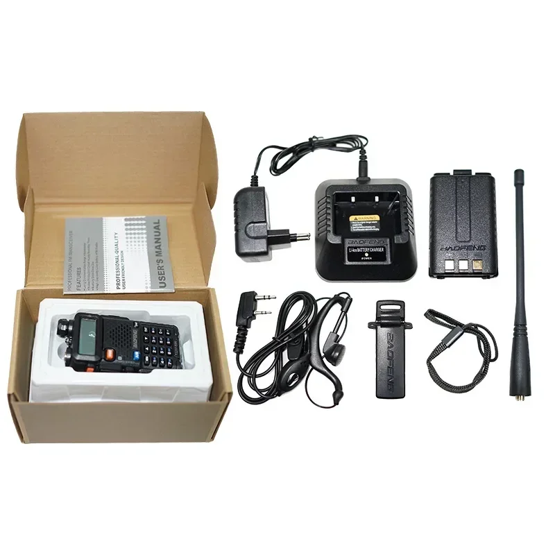 Best  BAOFENG UV-5R High-power Wireless Handheld Walkie-talkie Flagship Model Shock-resistant And Drop-resistant