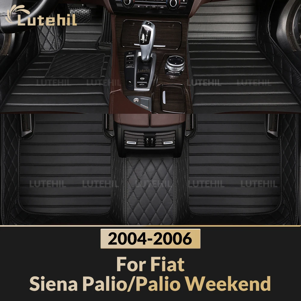 

For Fiat Siena Palio/Palio Weekend 2006 2005 2004 Car Floor Mats All Weather Carpet Floor Liners Interior Protector Accessories