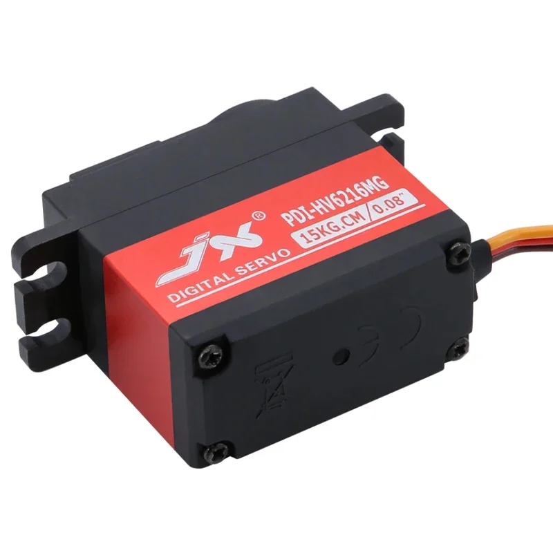 JX Servo PDI-HV6216MG 15KG numérique étanche Servo couple élevé engrenage métallique modèle avion RC voitures télécommandées