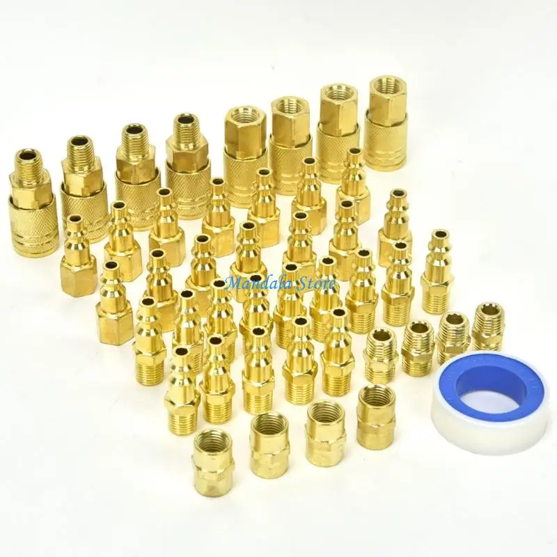 U2JC Bulk 45 Part Air Propelled Pairing Set 1/4NPT Bolted Couplings For Air Compressors And Pipe Systems
