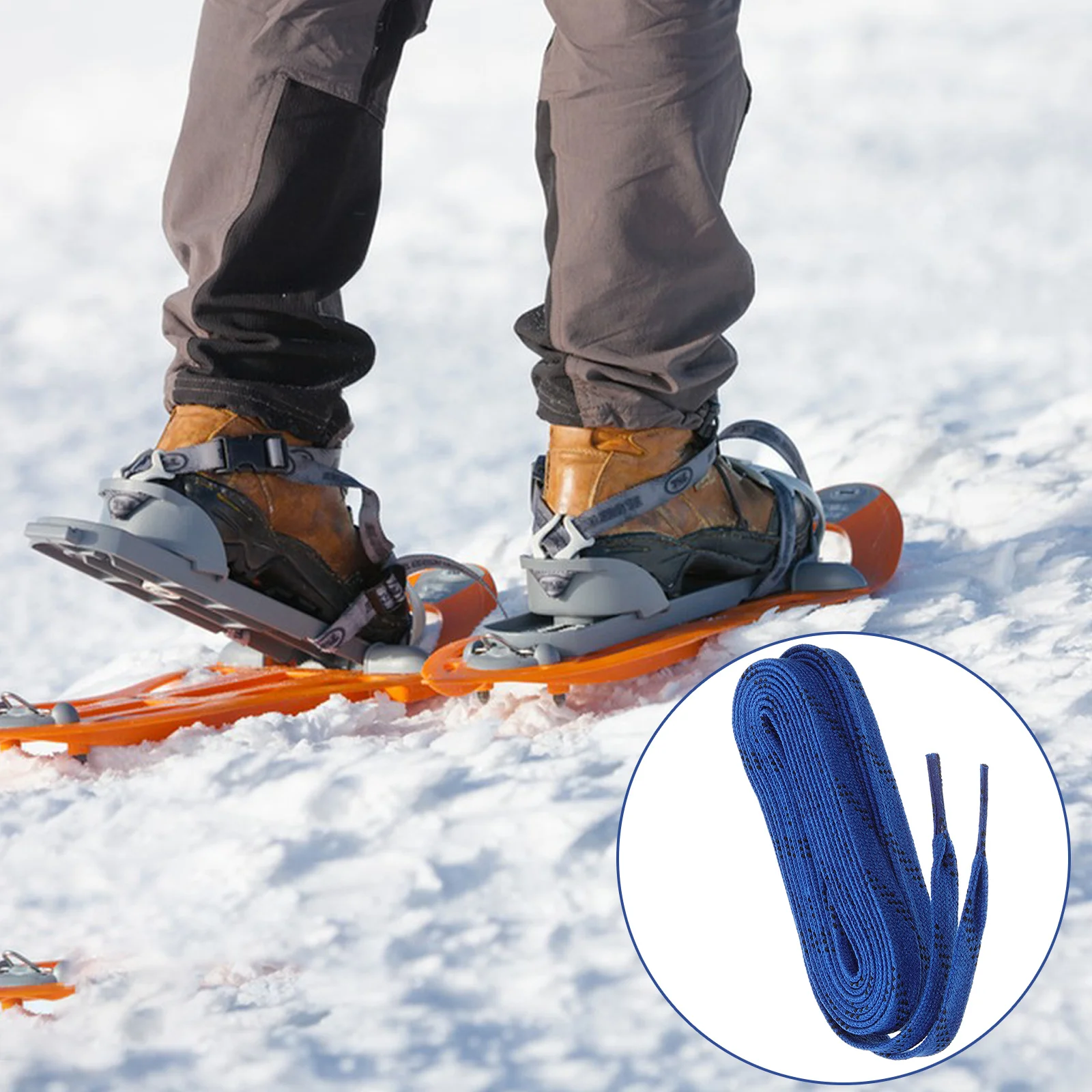 

Waxed Shoelaces Skate Hockey Ice Skating Accessories Roller Skates Youth Shoestring