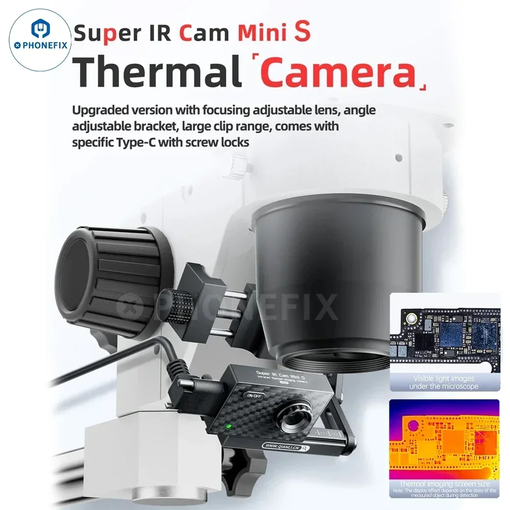 Qianli MEGA-IDEA Super IR Cam 2S Pro 3D Short Circuit Infrared Thermal Imaging Analyzing Camera PC Quick Diagnosis Instrument