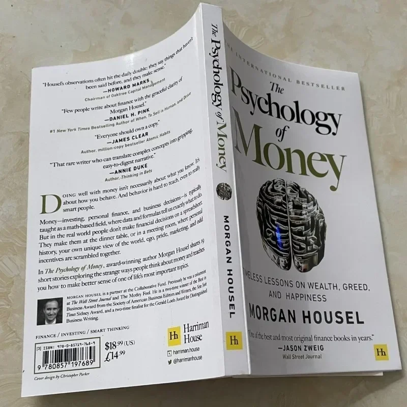 The Psychology of Money: Timeless Lessons on Wealth, Greed, and Happiness Finance Books for Adult