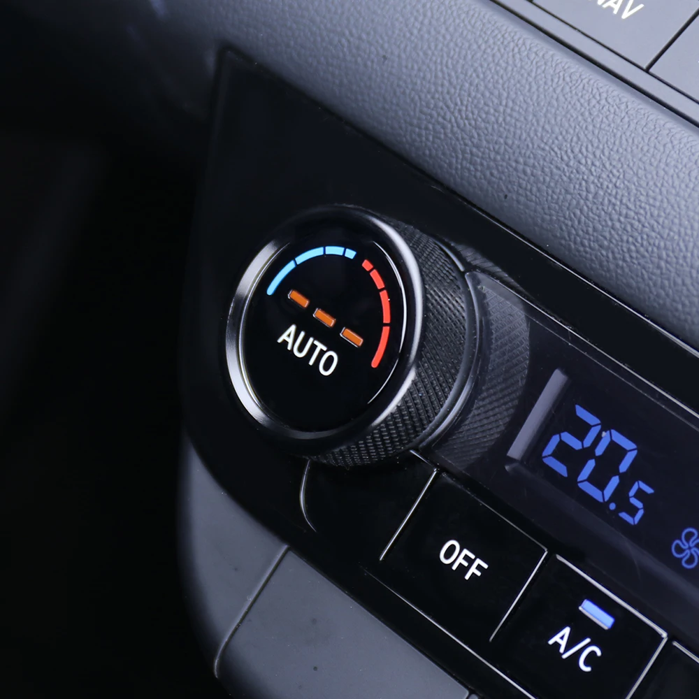 

2PCS Car Interior Trim Aluminium Alloy Air Conditioner Rotation Cover Trim For Hyundai Elantra CN7 N/CN7 2021-2025 LHD RHD