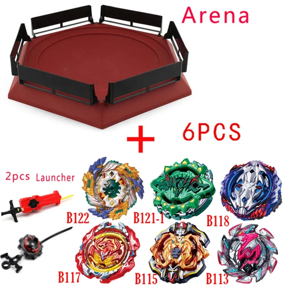 Toupie Bayblade Burst Toys con Starter e Arena Bayblade Metal Fusion God Spinning Top Bay Blade Blades Toys beyblade