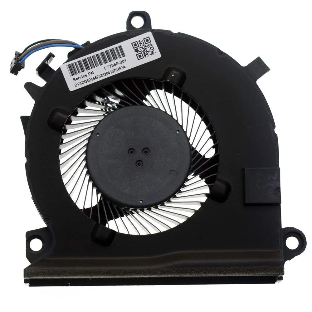 Laptop CPU Cooling Fan DFS2000055K0T DC5V 0.5A 4PIN for HP Pavilion Gaming 15-EC L77560-001