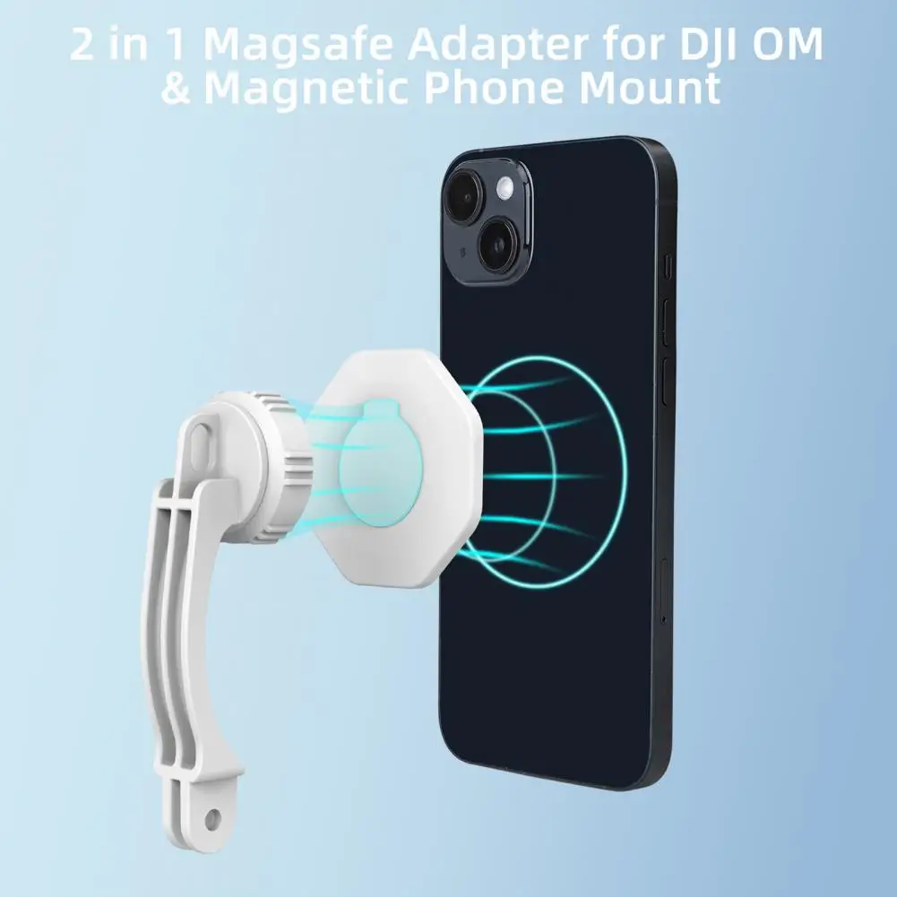 

Gimbal Stabilizer Adapter Compact 2 in 1 Strong Magnet Selfie StickTripod Mount Holder