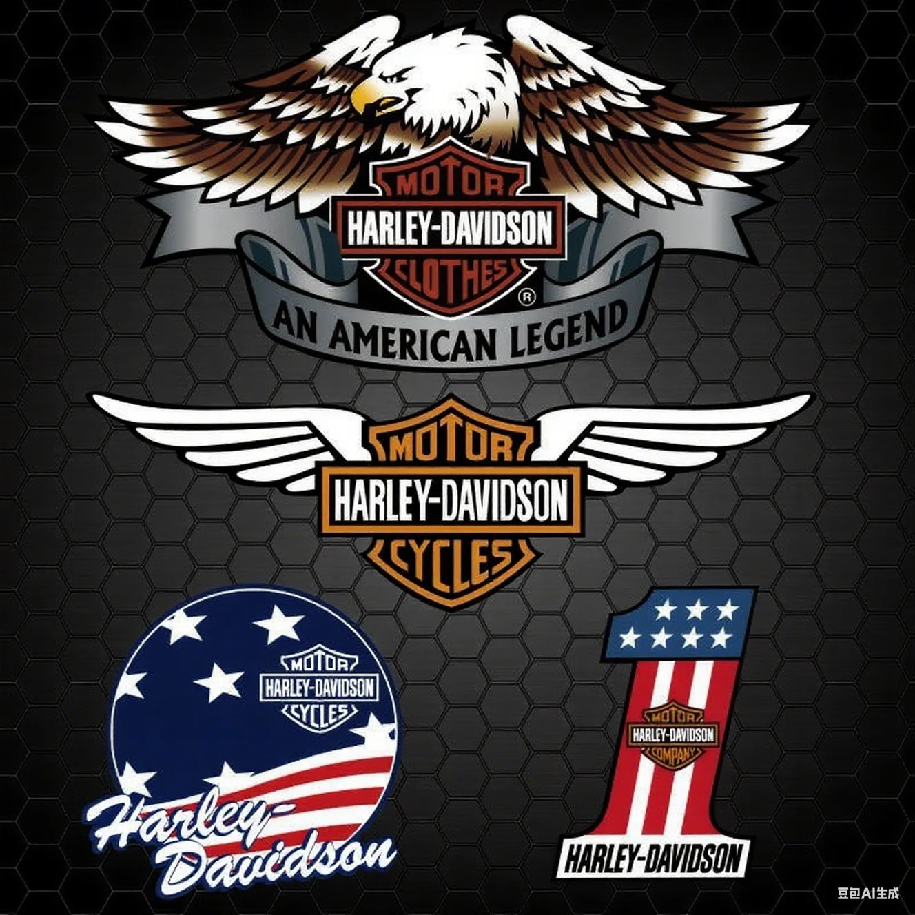 

New Motorcycle Logo Helmet Reflective Stickers Decals Side Body Badge for Harley Davidson Pan America ADV 833 PA1250 Accessories
