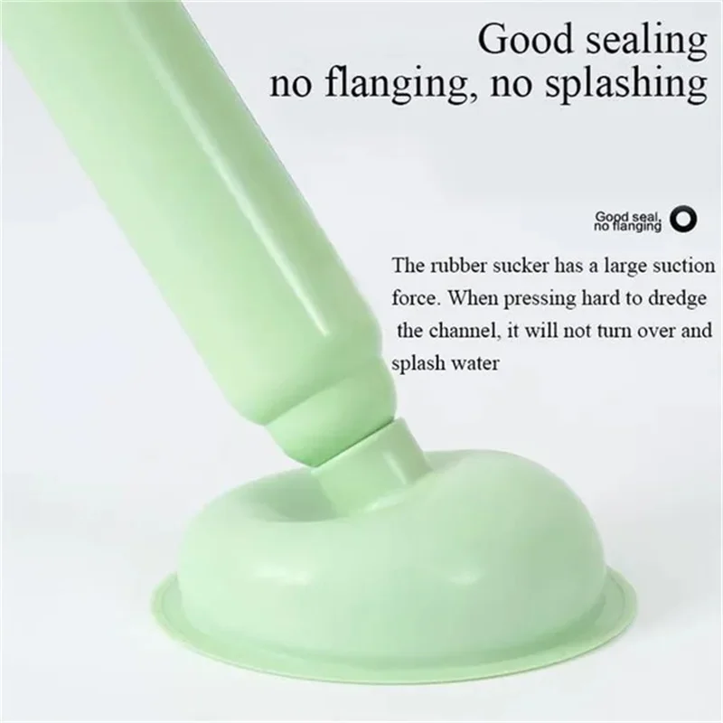 Toilet Plunger High Pressure Pump Anti Clogging Drain Cleaners Pipe Dredge Device For Bathroom Kitchen Sink Drain Clean Supplies