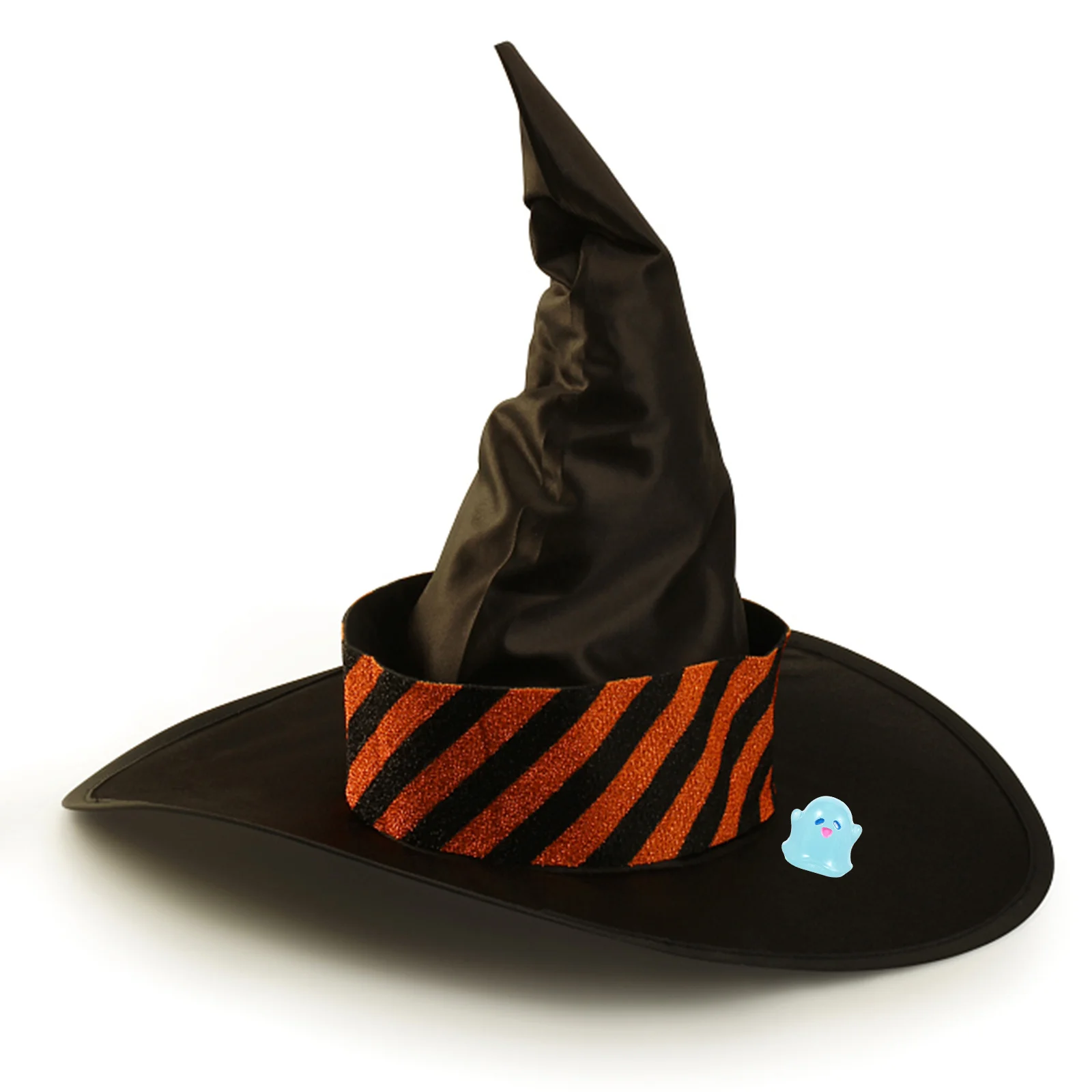 

20pcs Glow In The Dark Small Ghost Charms Luminous Mini Figurines For Diy Craft Accessories Halloween Decor Bonsai Garden