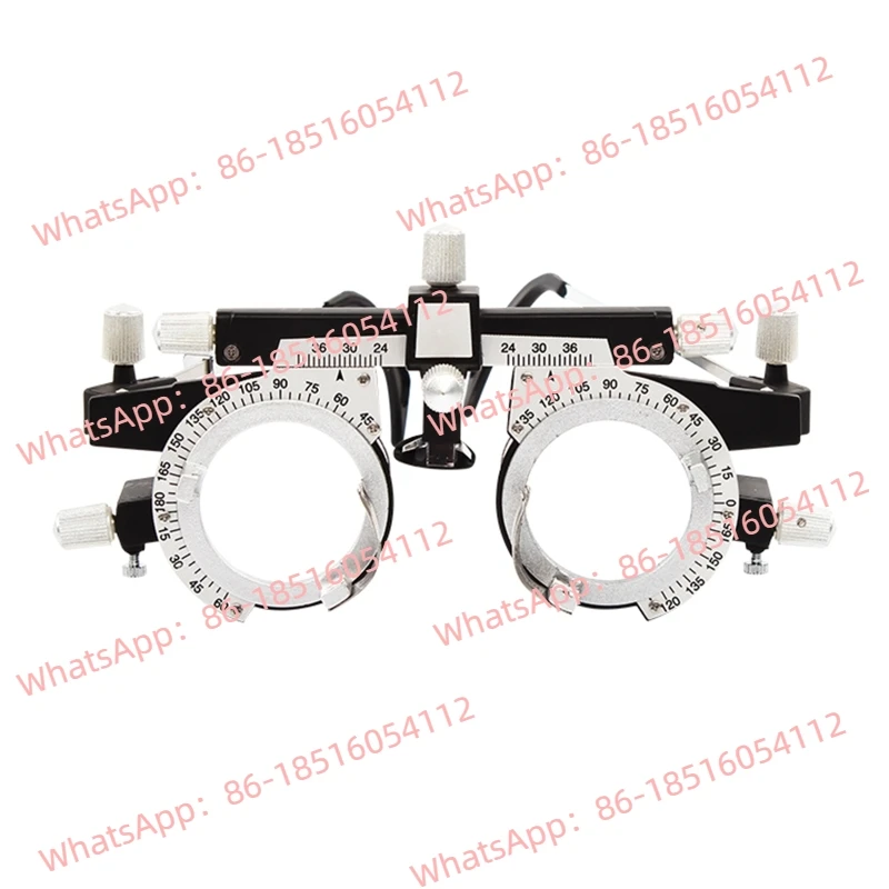 調整可能な光学試験レンズフレーム、視力検査用メガネ、オプトメトリー、眼鏡店用の変更可能なシリンダー