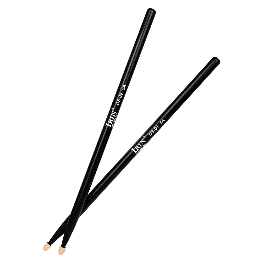 IRIN Drumsticks Jazz-Schlagzeug 5A Massivholz Paar Drumsticks Percussion-Instrument Robuste Ahorn Schwarze Trommel Universelles Zubehör – Detail 6