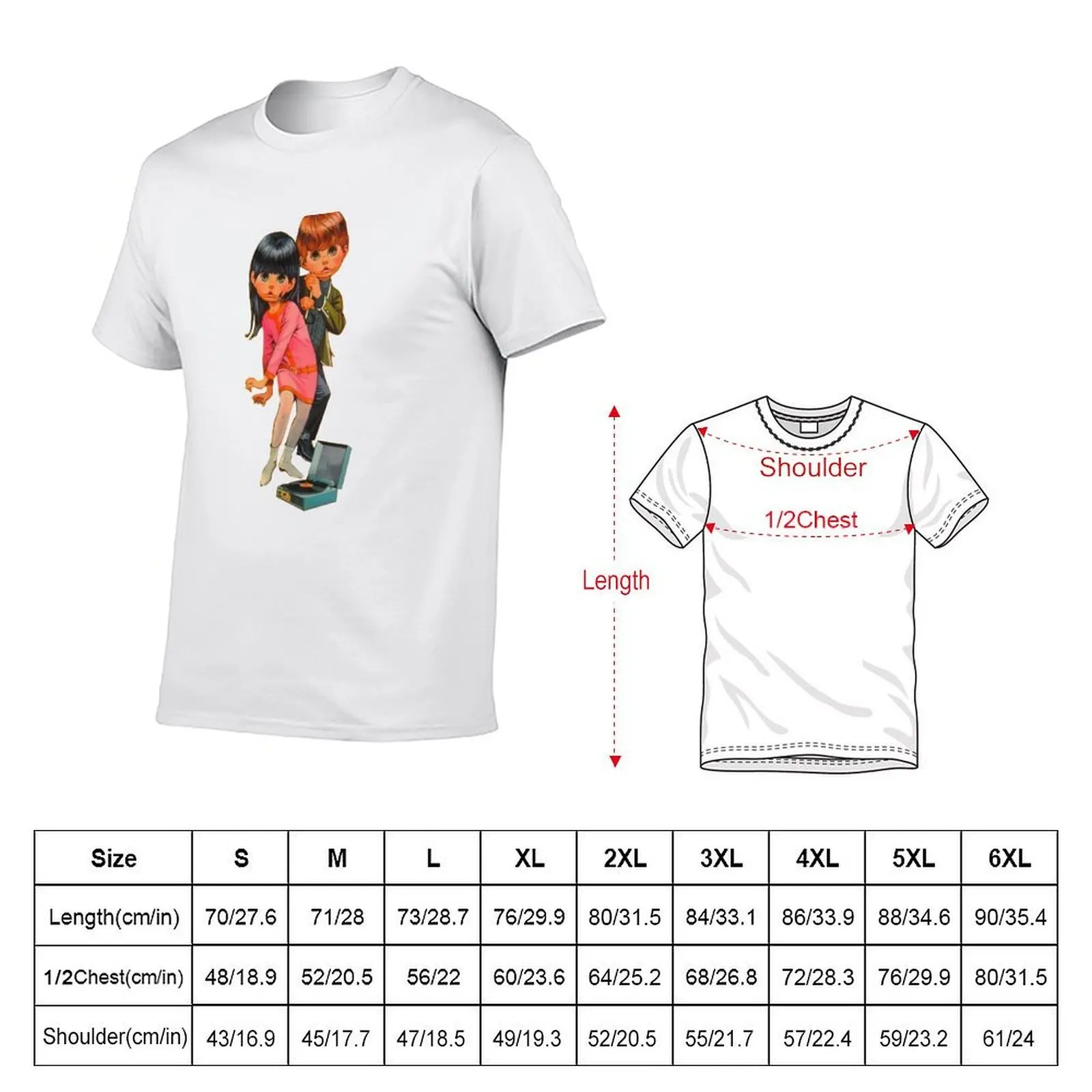 Those Cute Dancing Kids with the Big Eyes T-Shirt graphic t shirt vintage tops men t shirts high quality
