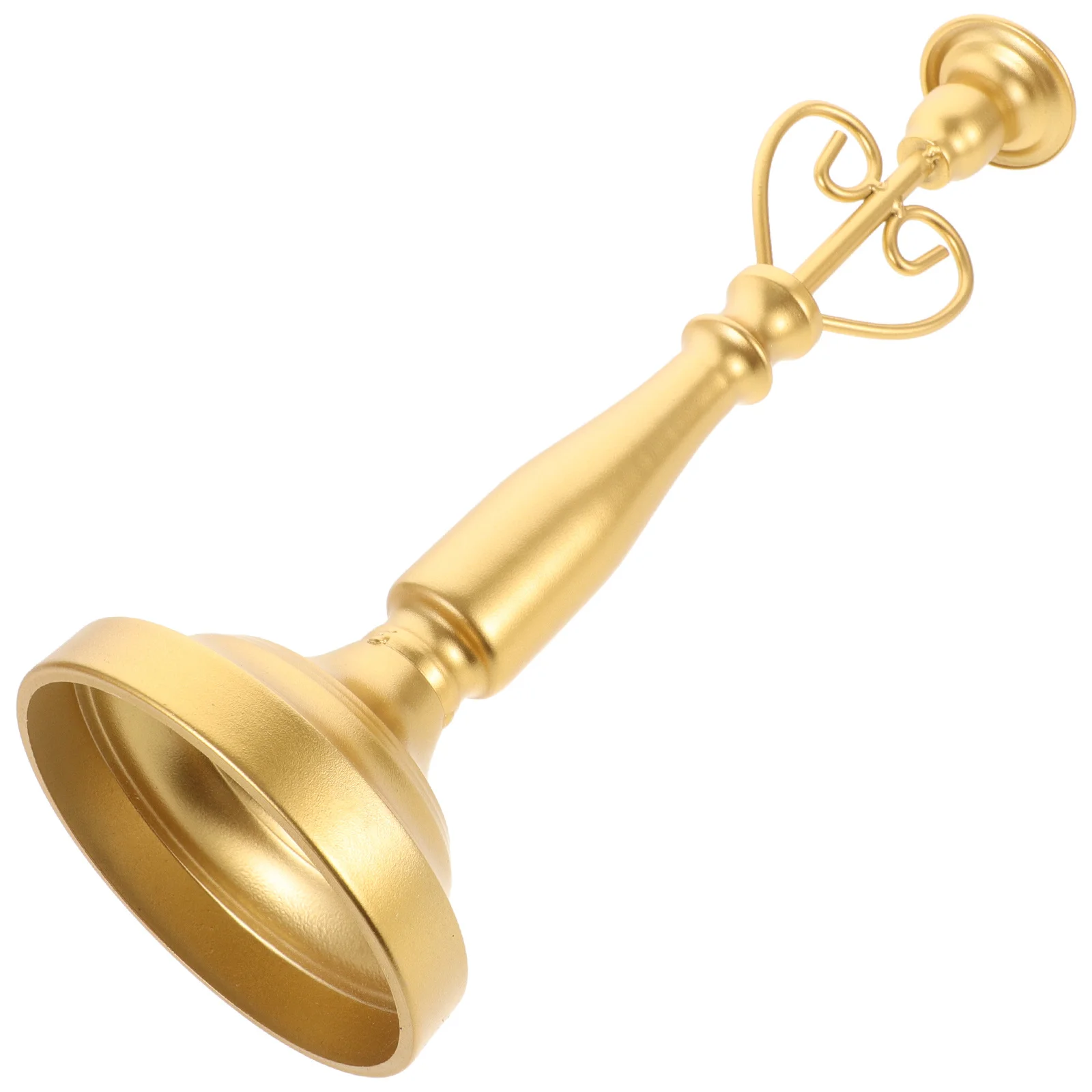 

Decorative Metal Holder Taper Candlestick Stand for Home Party Restaurant Cafe Office Table Centerpiece Use