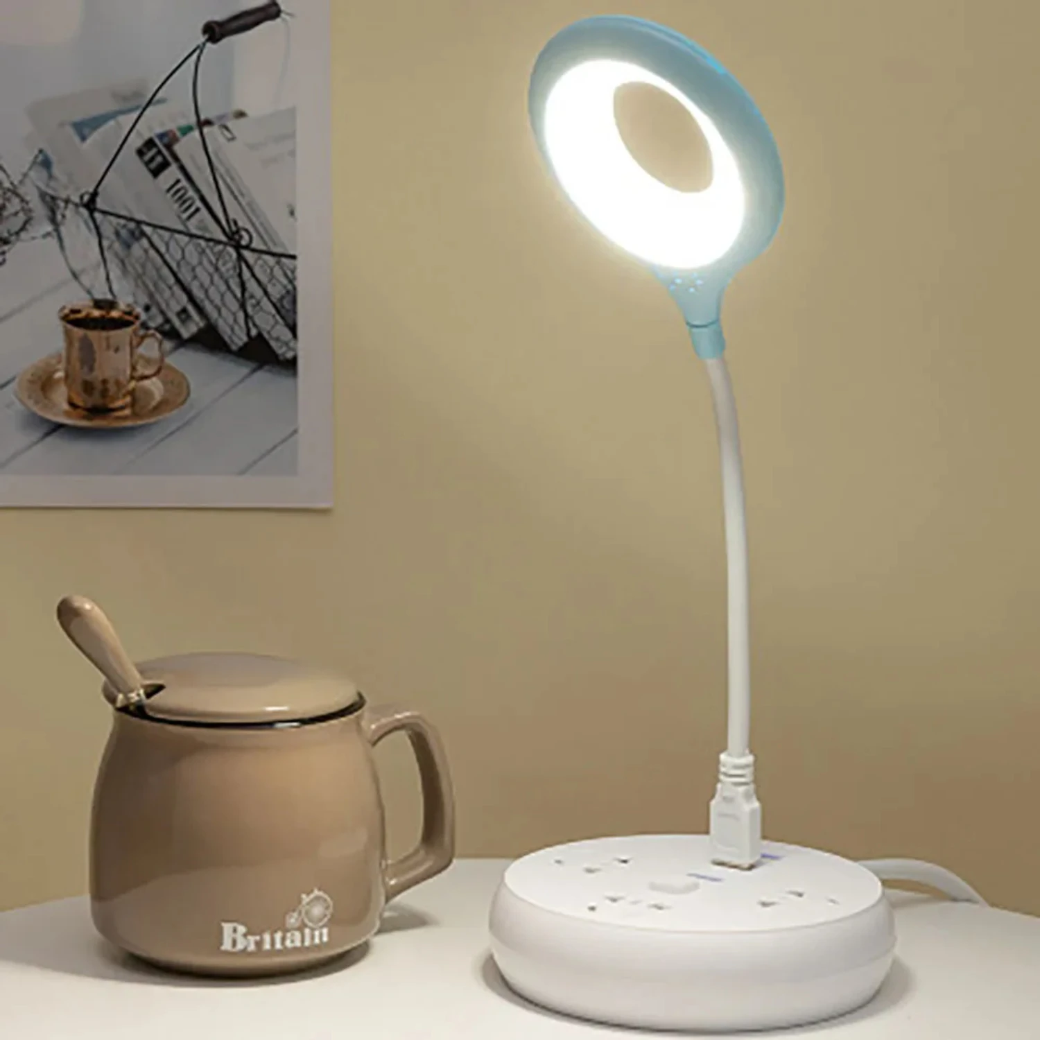 

Portable USB night light Mini LED book lamp students eye protection reading lamp Bedroom bedside sleep light PC Lighting lamp