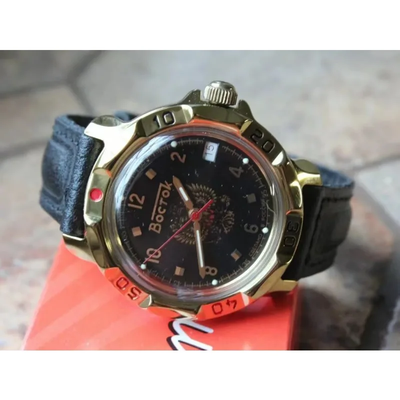 Military watch Russian double-headed eagle commander mechanical watch men's watch waterproof luminous