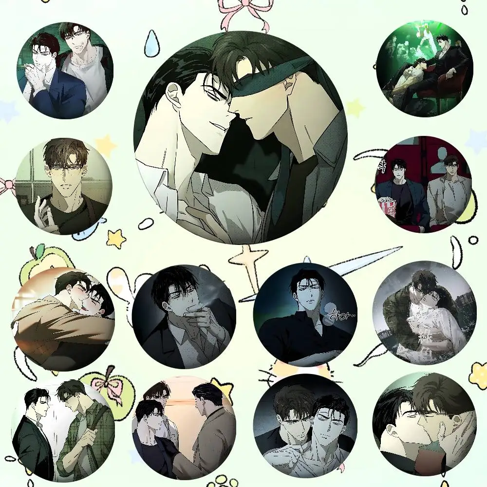 

Under The Green Light Badges Cartoon Lapel Pins Breastpin Badge Fans' Trinkets Presents People Backpack Adornments Jewelry Bits