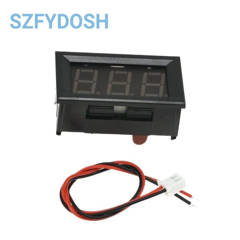 0.56'' Mini Digital Voltmeter  LED Digital Display Two-wire AC Voltmeter AC220V 380V Industrial 70V~500V Household Voltmeter