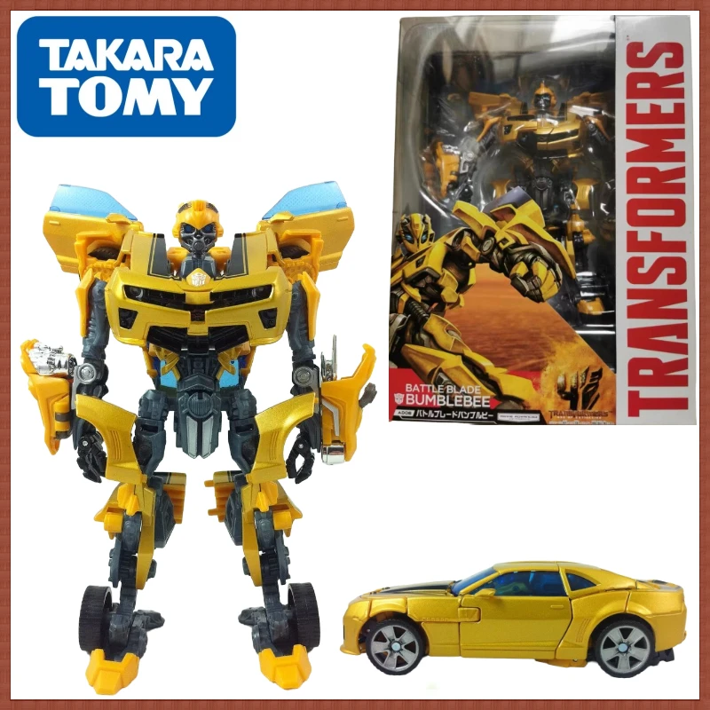 In Stock Takara Tomy Transformers Movie 4 AOE AD Series AD-08 Glaive Bumblebee Action Figures Robot Collectible Figures Gifts