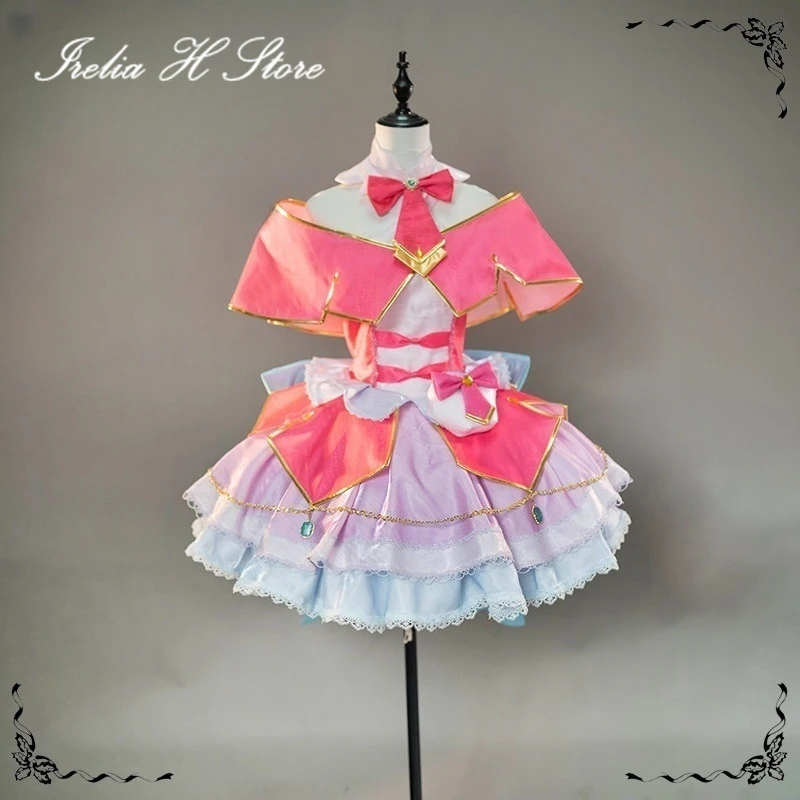 

Irelia H Store Anime Kobayashi Mikuru Cosplay Costume Kobayashi Mikuru Pink Sweet Dress for women Halloween Costume