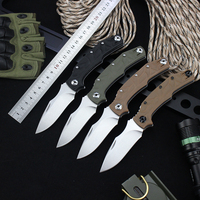 New Pohl Force Tactical Folding Knife ATS-34 Steel Outdoor Portable Pocket Knives Multipurpose Survival Self defense Ganzo Knife