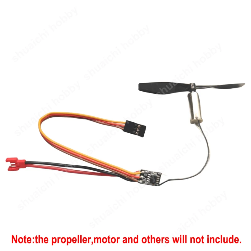 3PCS FPV Drone DIY Modify Single/Dual Way Micro ESC 1S 1.8A 10A Brushed Electronic Governor for N20 N50 180 130 Hollow Cup Motor