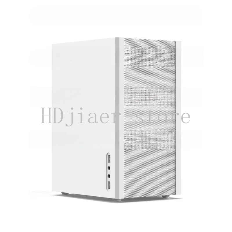 

【 Rider R2 】New 2024 ITX Aluminum Alloy , Tower Style Air-Cooled Portable Mesh White SFX Desktop Straight In Chassis