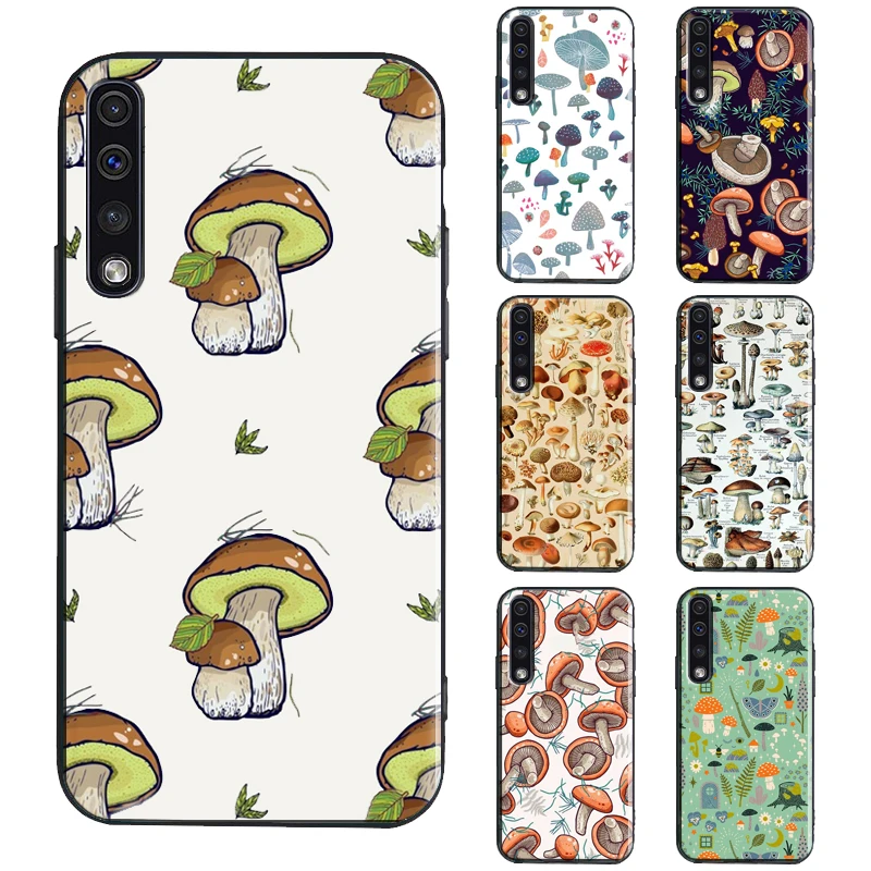 Wild Forest Mushroom Case For Samsung A51 A71 A11 A31 A41 A01 A02S A40 A50 A70 A21S A20e A12 A32 A52 A72 Cover