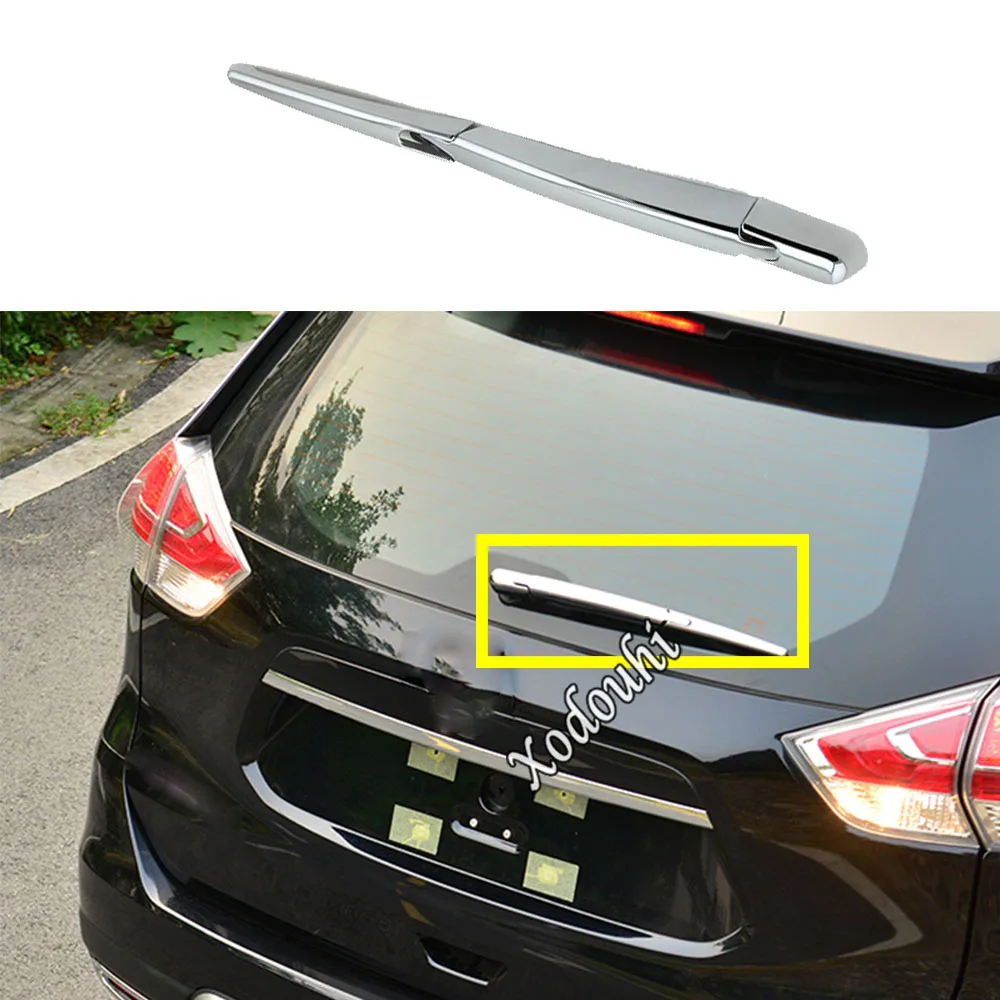 

Car Trim ABS Rear Glass Wiper Nozzle Cover Tail Window Frame For Nissan X-Trail T32/Rogue 2014 2015 2016 2017 2018 2019 2020