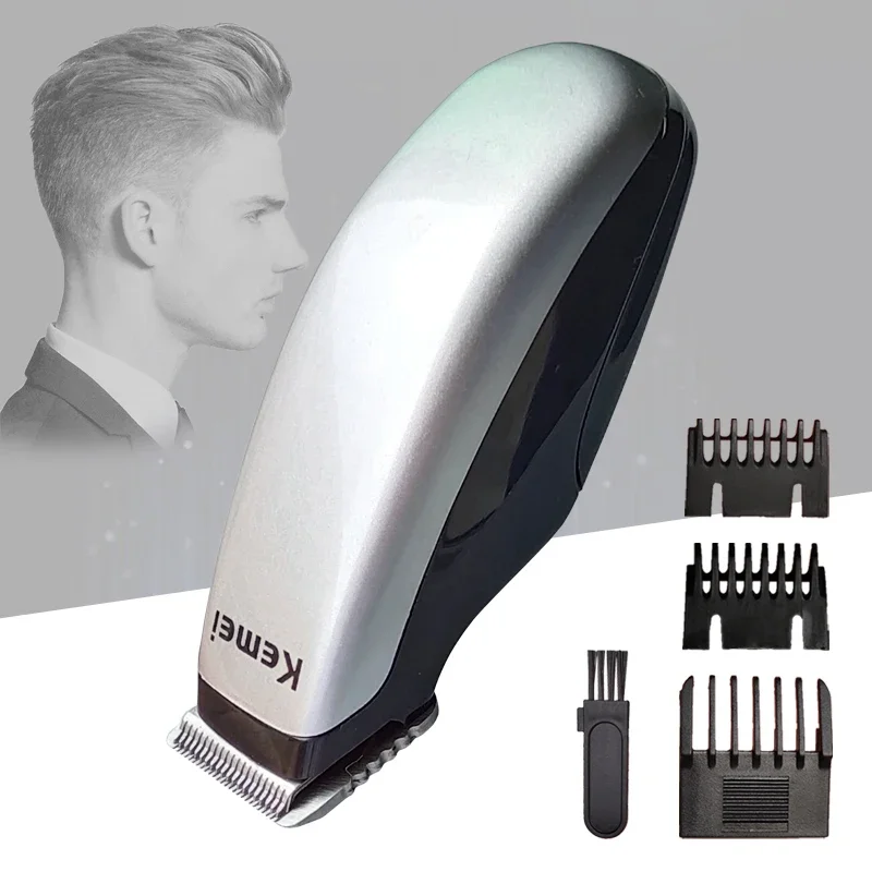 Kemei 36D Portable Hair Trimmer - Fast Wireless Men's Razor for Home Barber Haircuts
