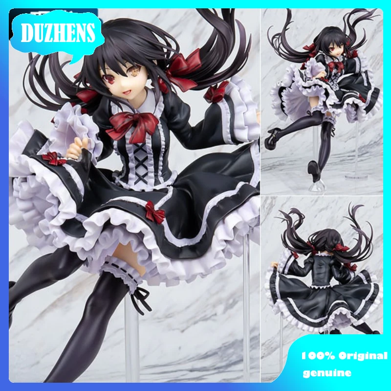 

100% Original:DATE A LIVE Yuri Tokisaki Kurumi Private service 19.5cm PVC Action Figure Anime Figure Model Toys Doll Gift