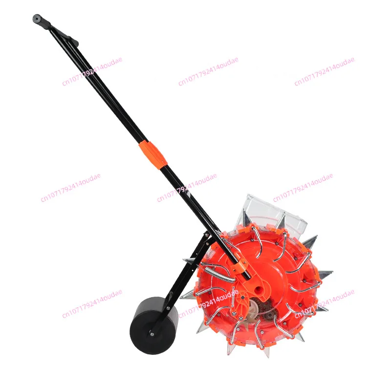 

Agricultural manual seeder Multifunctional quantitative on-demand machine Hand push roller seeder All-in-one machine Gardening