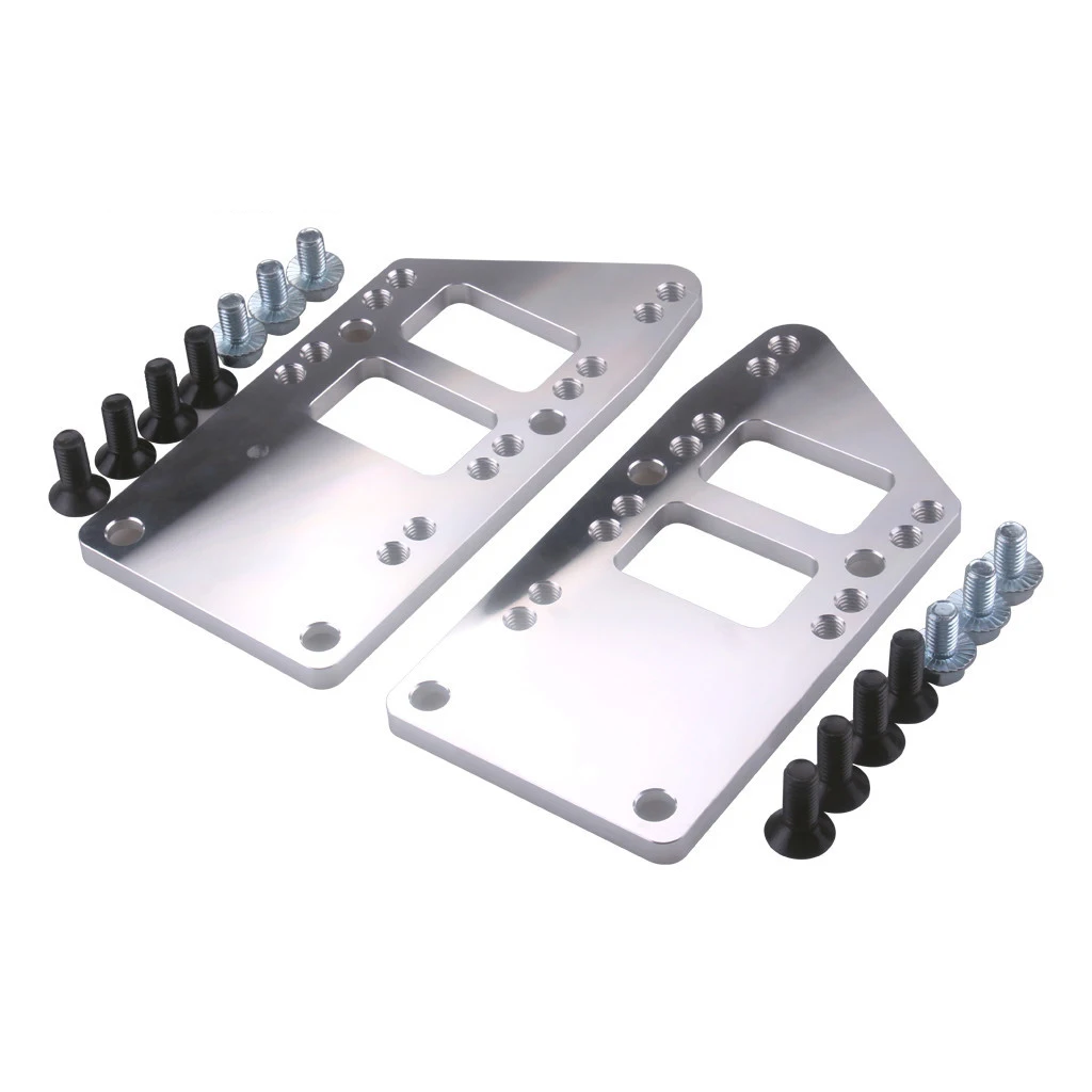 

LS1 Conversion Motor Mount Adapter Plates Billet Aluminum LS Swap LS Conversion for Chevelle Camaro