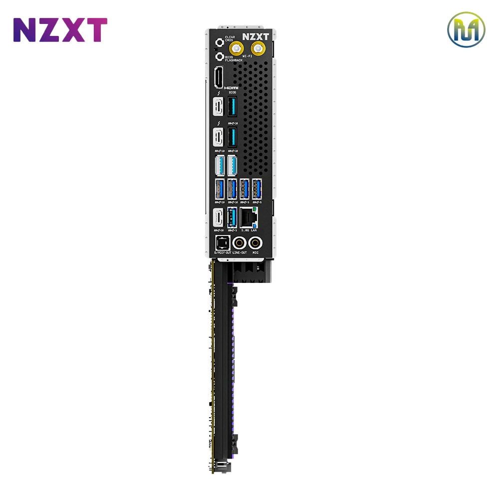 اللوحة الأم للألعاب Nzxt N9 Z890 (أسود) لوحة أم سوداء ثنائية النطاق تدعم Wyatty7