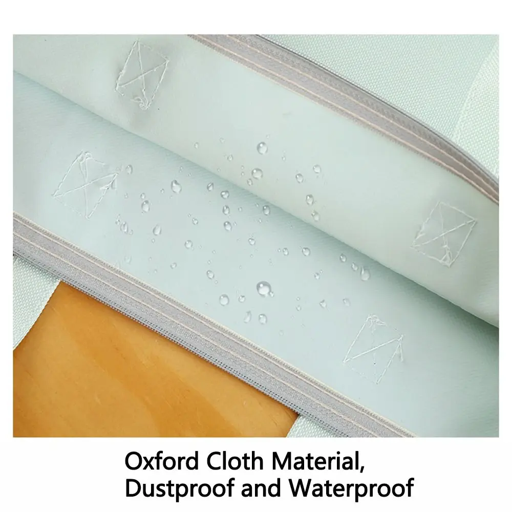 Portable Book Storage Bag Handheld Oxford Cloth Art Storage Bag Waterproof Dustproof Document Storage Bag Back To School