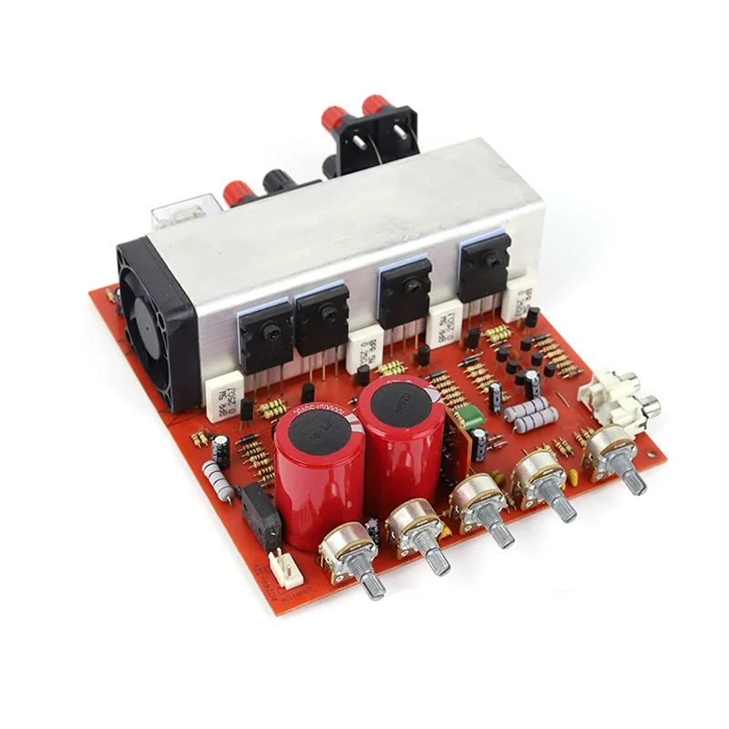 A1943C5200 pair of tubes 2.1 high-power subwoofer amplifier board 3-channel home DIY amplifier sound board