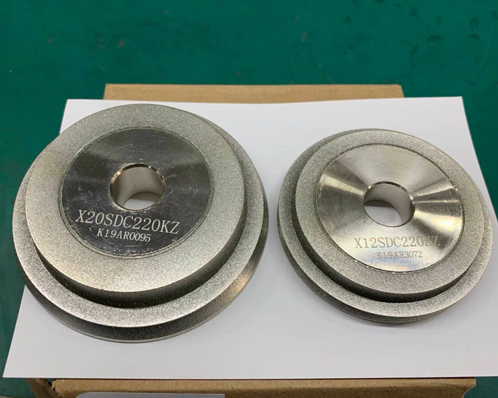 X12SDC220KZ Diamond grinding wheel for X12 End mill grinder