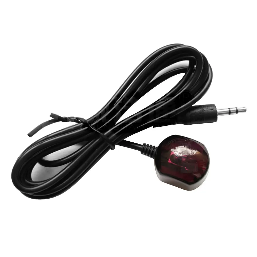 1/2/5/10 buah koneksi kabel ekstensi dari penerima kendali jarak jauh inframerah dari Set TV-kotak atas lebih sensitif 3.5mm