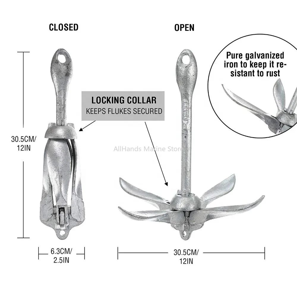 Marine Grade SS 316 Steel Boat Anchor For Boats And Yachts Available In Different Kilogram Sizes New Condition