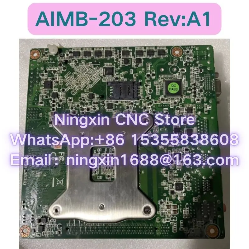 Second-hand Advantech motherboard Dual network port multiple serial port AIMB-203 Rev:A1 AIMB-203G2 test OK