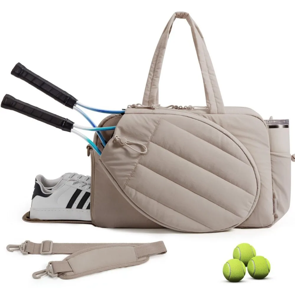 New Unisex Tennis Tote Bag Fashion Portable Handbag Men Women Stylish Carry Bag Top Handle
